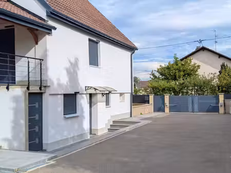 maison à vendre 6 pièces brinckheim (68)  maison de 105m2 avec 4 chambres  jardin  terrass