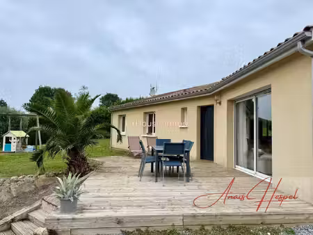 plain-pied au calme - 4 chambres et grand jardin