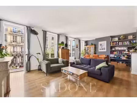 exclusivité - neuilly-sur-seine - sablons - 73 m² - 2 chambres - ancien - balcon - collège