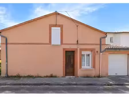maison toulousaine lapujade  780 m2 de terrain  garage  dépe