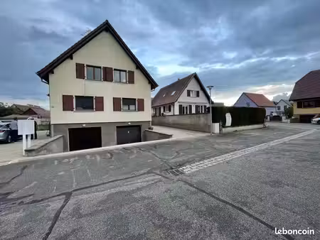 lumineux 3 pièces  environnement résidentiel avec jardin (commune limitrophe à benfeld)