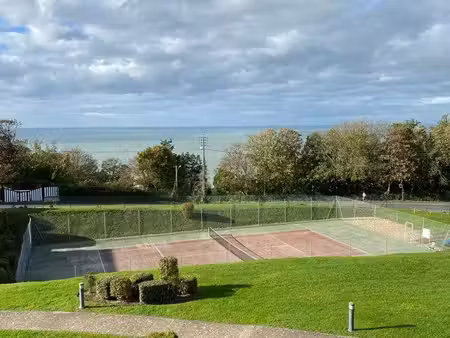 trouville-sur-mer – vue mer panoramique – meublé rénové  terrasses et parking