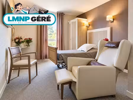 chambre ehpad – lmnp 100 % géré – idéal investisseur
