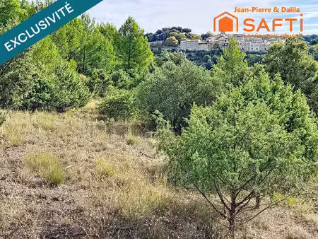 terrain à batir de 2720m² avec vue panoramique et pc accordé