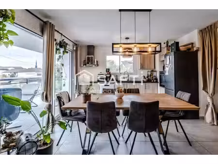thonon-les-bains – t4 de 86 m² avec terrasse de 48 m²  garage  parking et cave