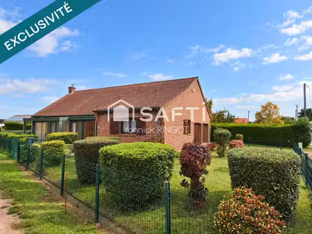 plain-pied individuel  3 chambres et double garage