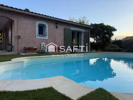 maison avec piscine – calme absolu au thoronet