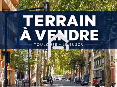 vente terrain 115 m² à toulouse (31000)  195 000 €