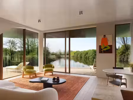 exclusief wonen aan de leie met uitzonderlijk terras (58m²)!