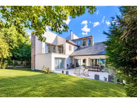 maison d'architecte et vue panoramique sur paris à deuil-la-barre  limitrophe montmorency 