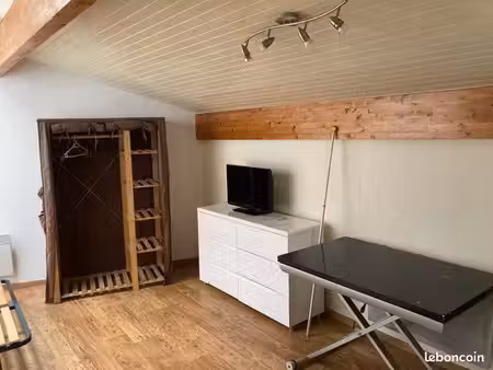 studio meublé jasseron