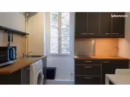 t1 meublé de 24 m²  quartier ecole de commerce