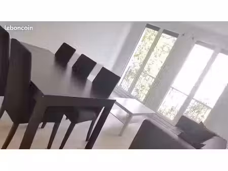 appartement t3 meublé de 55 m² proche gare d'orléans  avec balcon  parking et cave