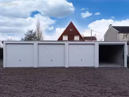 garage / grand box fermé neuf 16m2 - à louer à saint-just-en-chaussée