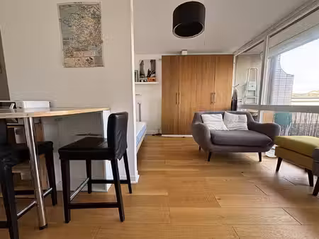 toulouse saint-cyprien studio avec coin nuit - balcon et parking
