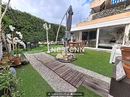 golfe juan- studio - jardin- piscine