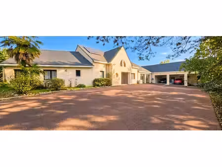 une architecture contemporaine de plain-pied  entre cedres 