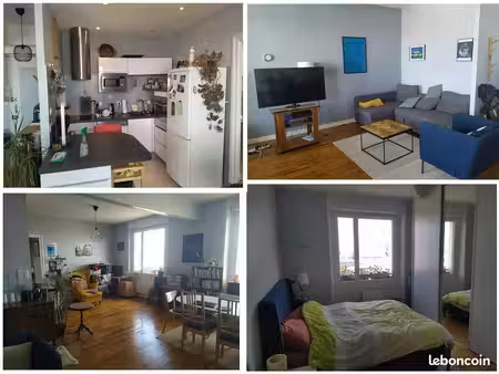 beau t2 meublé 61m² vue mer corniche