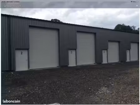 box / local de stockage avec électricité