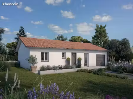 maison contemporaine de 80 m² plus garage à ychoux la gare sur place facilite vos déplacem