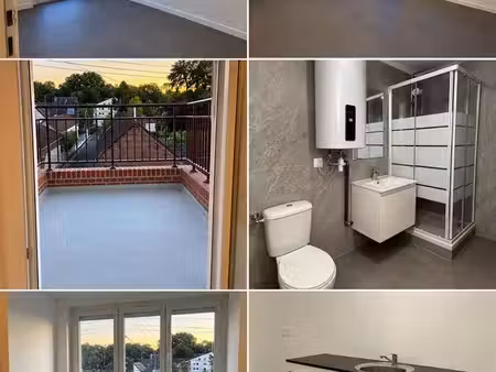 à louer - appartement t3 avec jardin privatif et balcon - beauvais