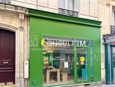 location locaux professionnels 30 m² à paris 5ème (75005)  1 850 €