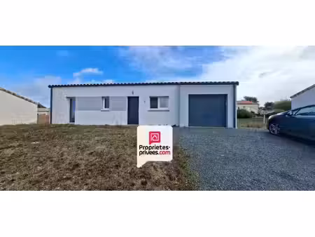 superbe maison récente 2023  4 pièce(s) 82 m2 terrain 520 m2