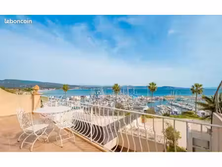 2 appartements avec garage vue mer