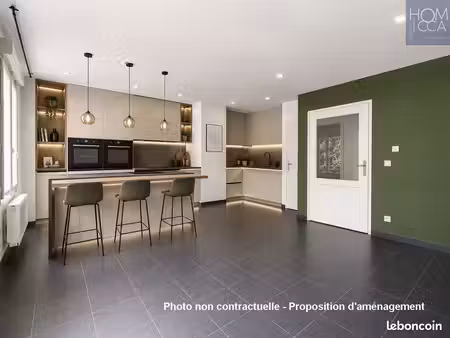 appartement 3 pièces 64 m²