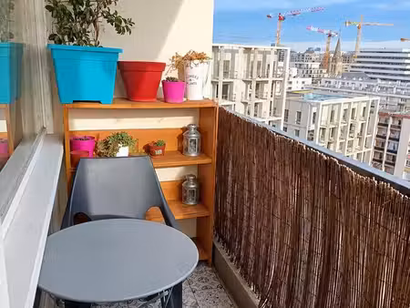 appartement t3 de 68 m² avec balcon  vue sur les alpes et parking – lyon 7ᵉ  secteur giron