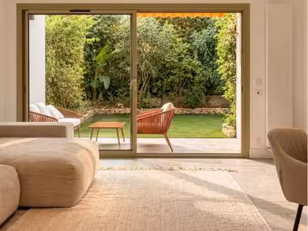 appartement jardin cannes  quartier petit juas