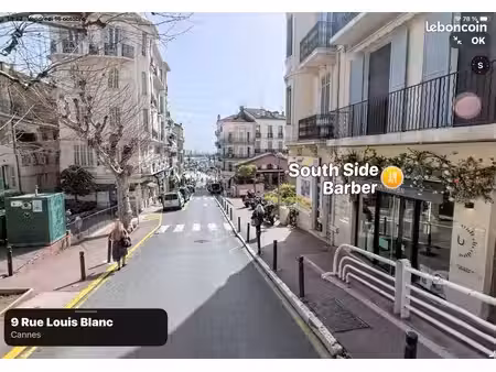 cannes boutique 49 m2 bon emplacement