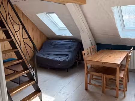 superbe studio meublé en duplex avec mezzanine à dijon centre