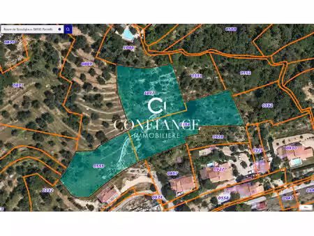 06910 pierrefeu terrains constructibles 6400 m² pour lotissemen
