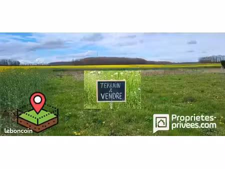 terrain 2 400 m² breux sur avre