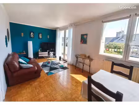 ensemble immobilier : appartement 100m2 et 2 locaux commerciaux