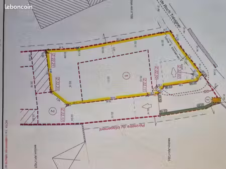terrain 175 m² roscoff