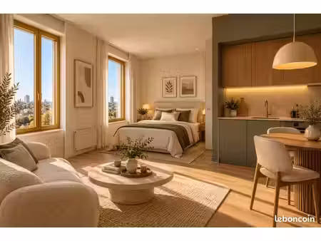 studio 1 pièce 30 m²