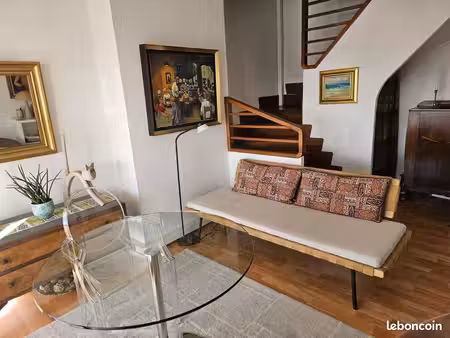 particulier vend duplex t3 quartier monplaisir/busca