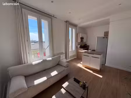 charmant t2 de 36 m² entièrement rénové et meublé – balaruc-les-bains  proche thermes