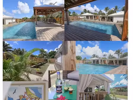 bungalow créole  guadeloupe  sainte anne