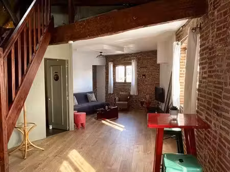 appartement meublé cosy avec mezzanine – montauban centre-ville