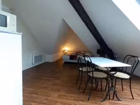 appartement f1 centre vlle meublé