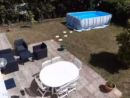 belle maison d'architecte 5 pièces  145m2  grand garage  dépendance  jardin  terrasses et 