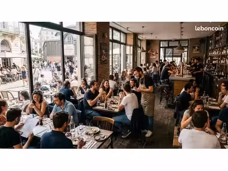 fonds de commerce bar  brasserie 280 m²