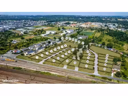 terrain 518 m² saint pierre des corps