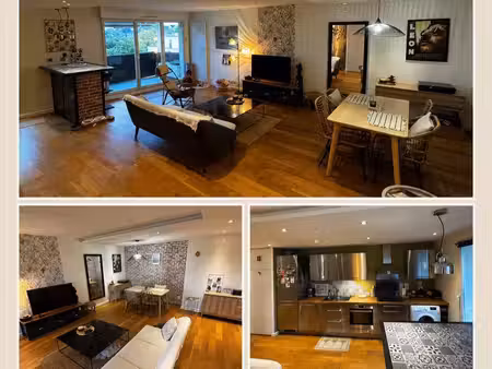 sainte-radegonde - t3 72 m² rénové – balcon 10 m² plein sud – vue dégagée – parking