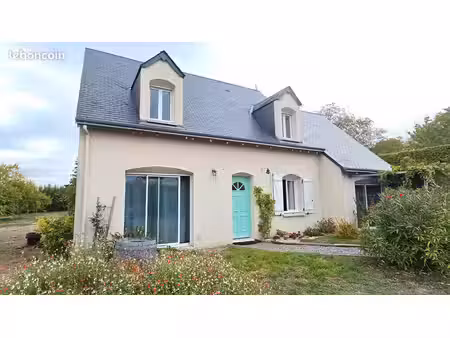 a 5 kms de chinon avec jolie vue sur la campagne  pavillon t7 avec 6 chambres