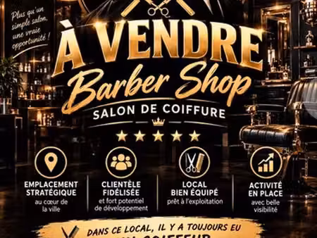 a ceder barber shop la valette/30 ans