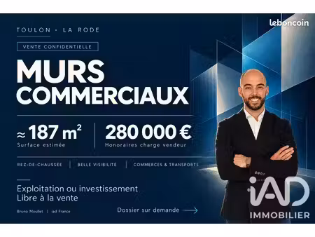 local 187 m² toulon